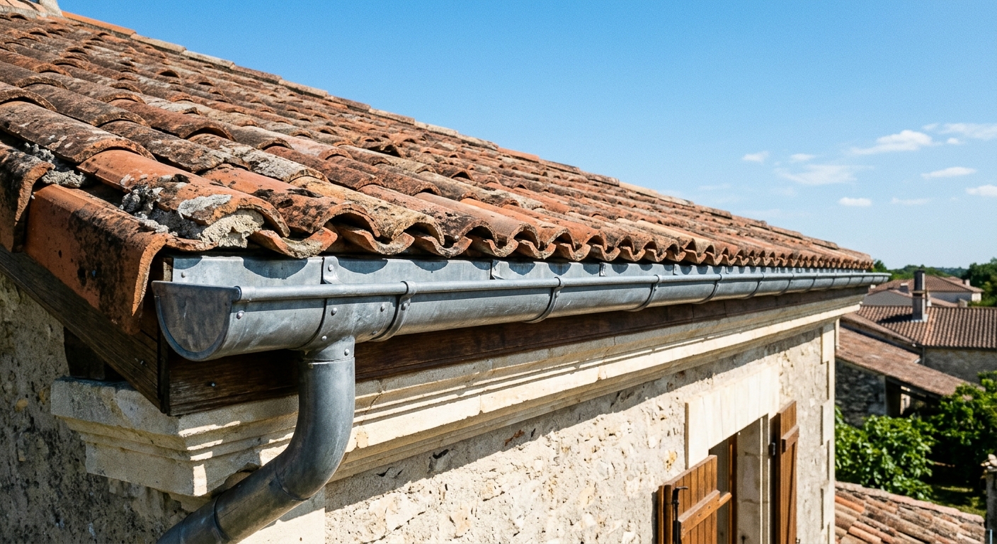 Diff&eacute;rents types de goutti&egrave;res