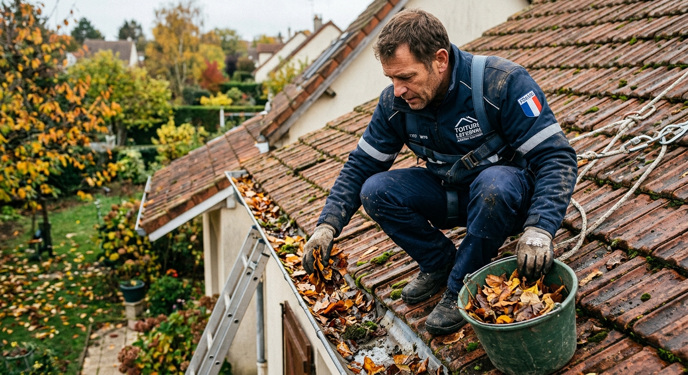 Entretien et nettoyage de goutti&egrave;re